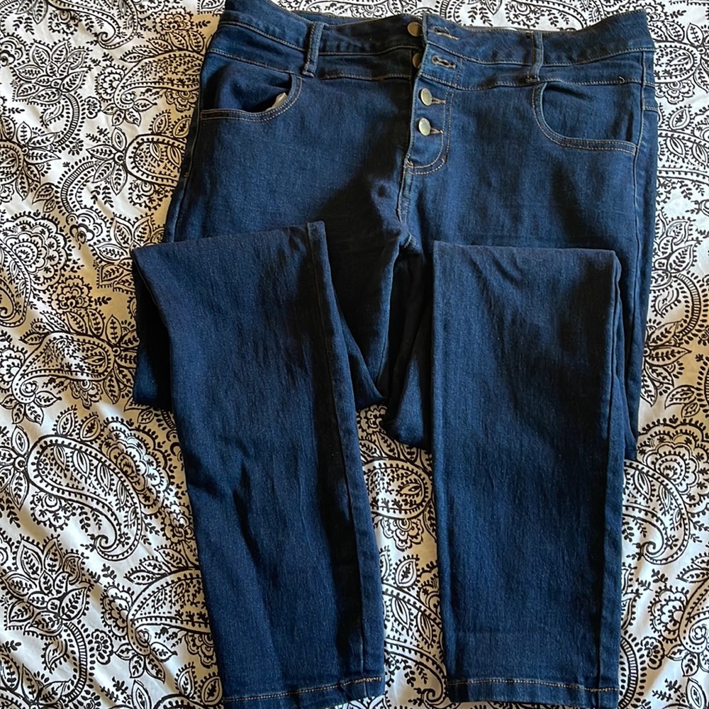 Navy Blue Jeans